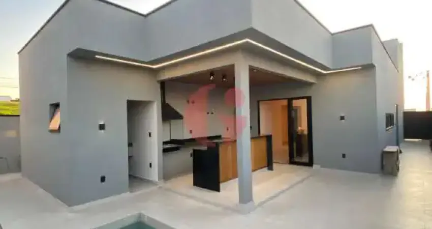 Casa nova térrea com 3 quartos sendo 3 suítes- 185m² construído - residencial santa mônica