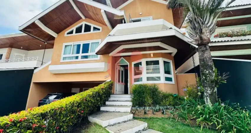 Sobrado mobiliado em condomínio fechado para locação com 3 quartos sendo 3 suítes- 250 m² construídos- no jardim aquarius