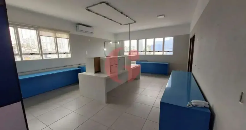 Sala comercial para locação com 2 banheiros e 56,25 m²- jardim alvorada