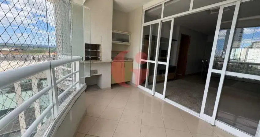 Apartamento para locação (mobiliado) com 2 quartos e 1 suíte - 80m² no bairro jardim aquarius