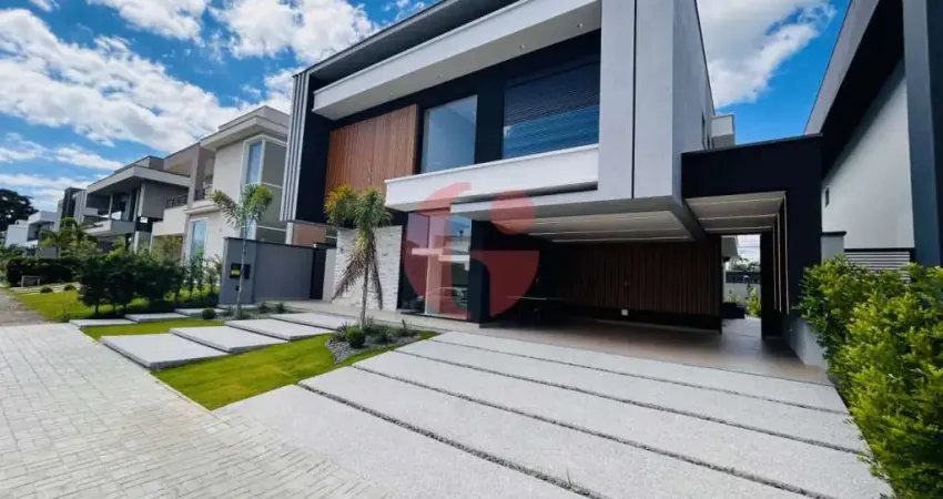 Casa à venda em condomínio fechado com 4 suítes e 6 banheiros- 458,35 m² jardim do golfe