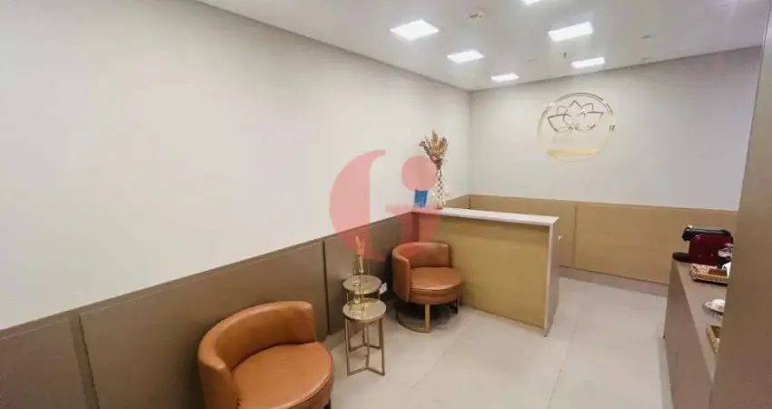 Junção de 2 salas comerciais para venda com 2 banheiros e 2 vagas de garagem - 69 m² no bairro Jardim Aquarius