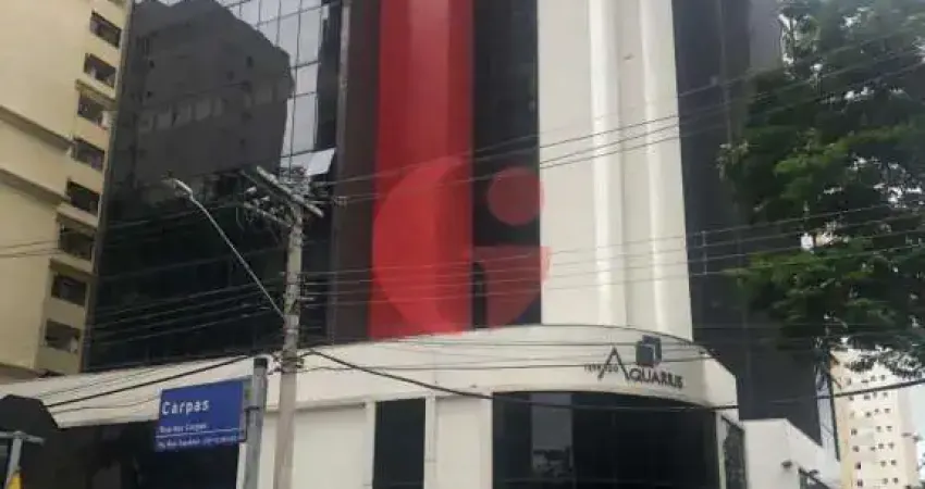 Sala comercial planejada para locação com 1 banheiro e 30 m² no Jardim Aquarius