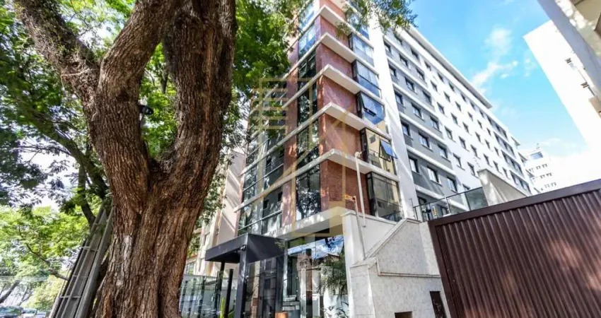 Apartamento mobiliado para locação bigorrilho | r$2350,00