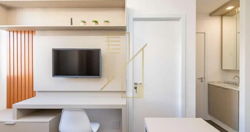 Apartamento mobiliado batel r$2400,00 princess residence