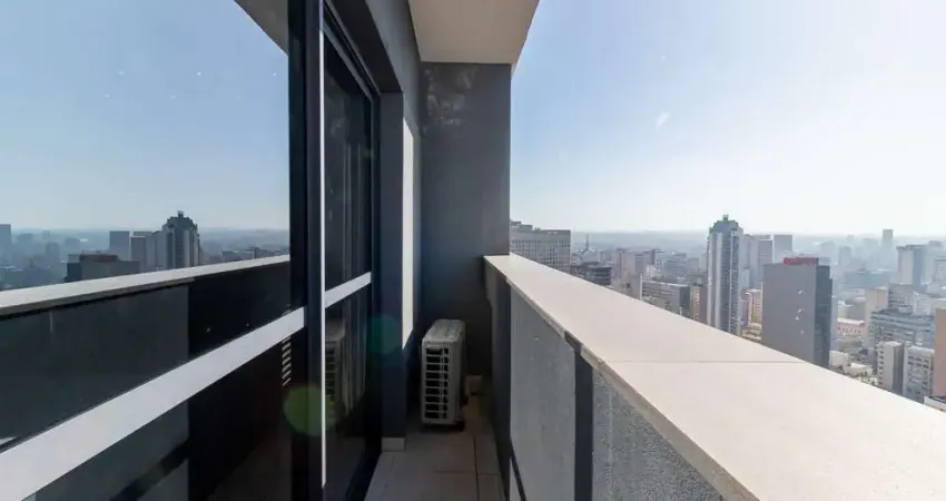 Apartamento para locação em curitiba, batel, 1 dormitório, 1 suíte, 1 banheiro, 1 vaga