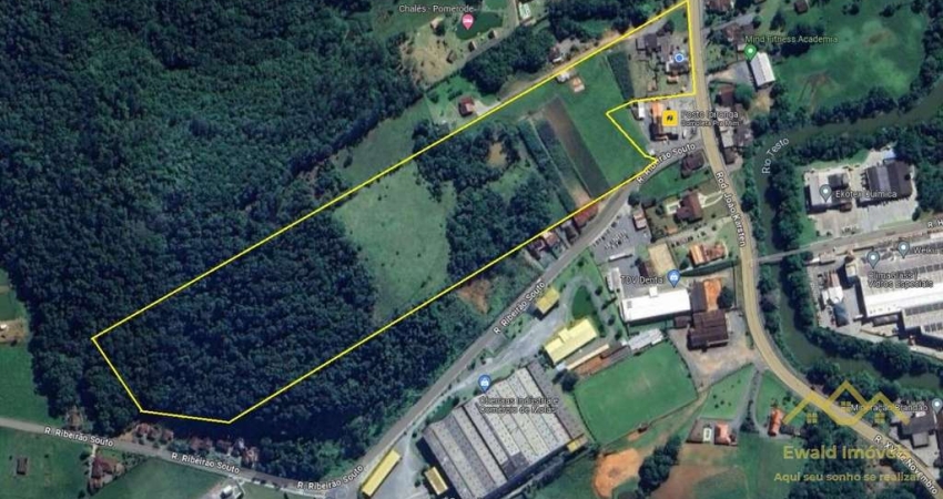 Terreno comercial à venda no Testo Central, Pomerode 