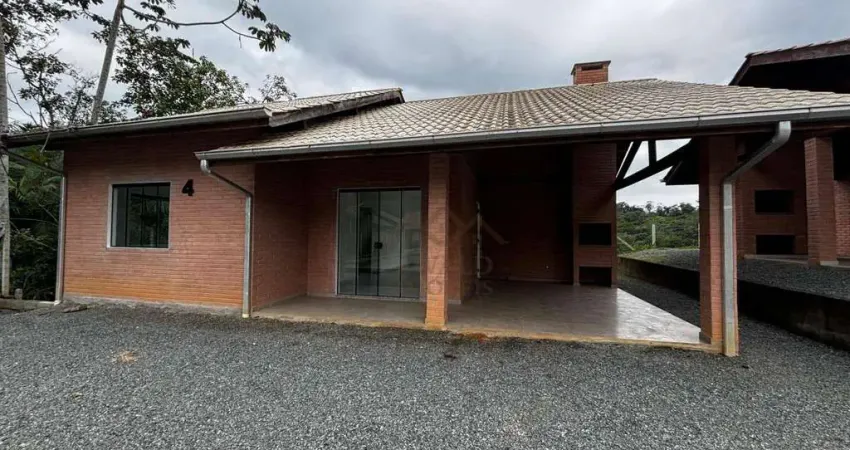 Casa com 2 dormitórios à venda, 97 m² por r$ 445.000 - pomerode fundos - pomerode/sc