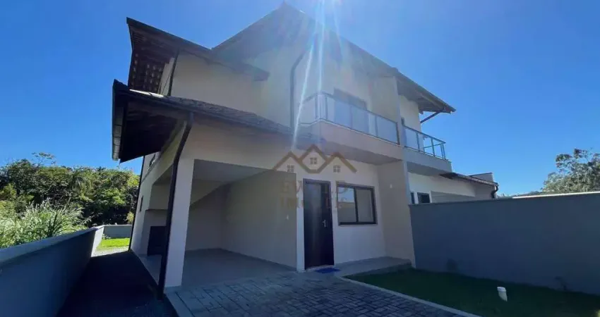 Sobrado com 3 dormitórios à venda, 110 m² por r$ 635.000,00 - pomerode fundos - pomerode/sc