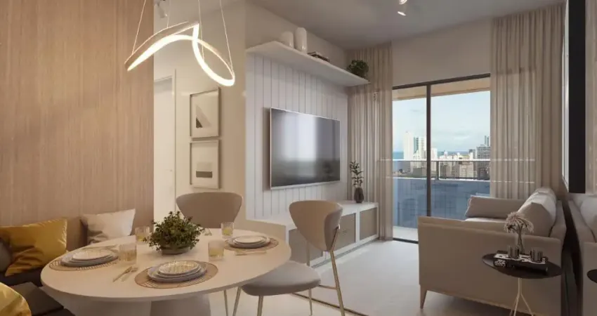 Apartamento excelente localização com 2 quartos em boa viagem - recife - pe