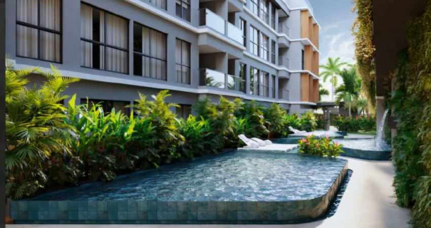 Flat com piscina Privativa em Carneiros