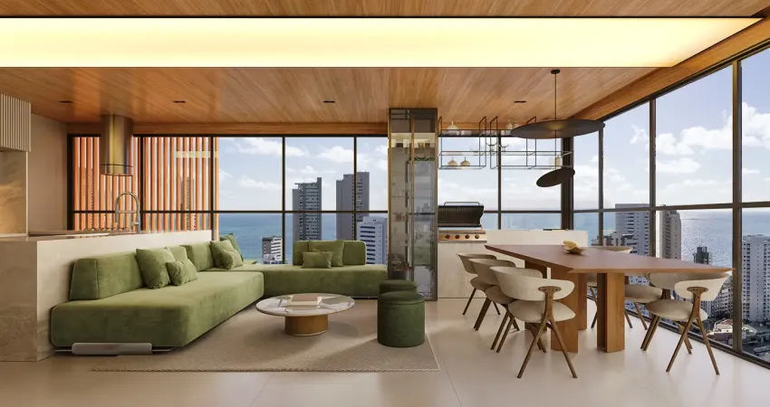 Apartamento com excelente localização em boa viagem - recife - pe