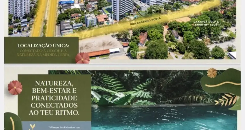 Excelente oportunidade com 2 quartos no bairro da caxangá -recife - pe