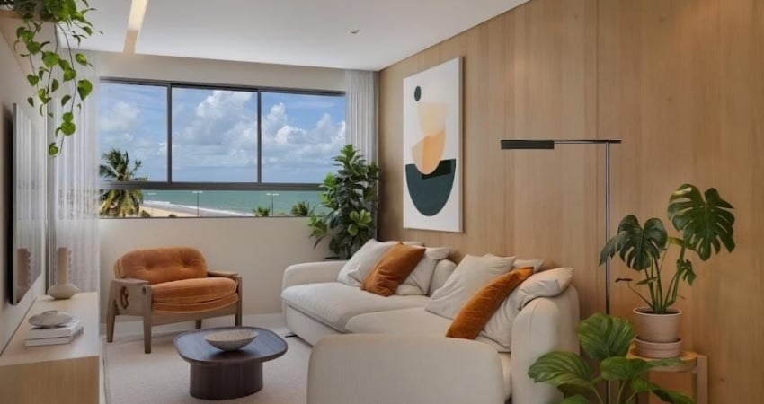 Excelente apartamento 2 quartos a beira-mar de Piedade / PE