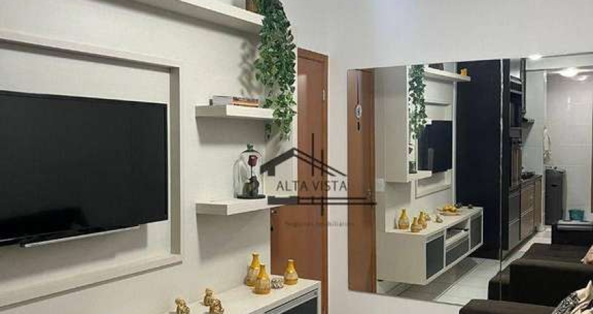 Apartamento com 2 dormitórios à venda, 53 m² por R$ 270.000,00 - Jardim Europa - Uberlândia/MG