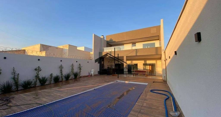 Excelente Casa estilo sobrado com 3 dormitórios à venda, 213 m² por R$ 1.099.000 - Shopping Park - Uberlândia/MG