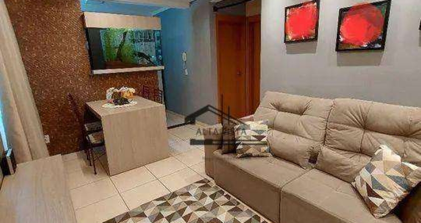 Apartamento com 2 dormitórios à venda, 45 m² por R$ 200.000,00 - Aclimação - Uberlândia/MG