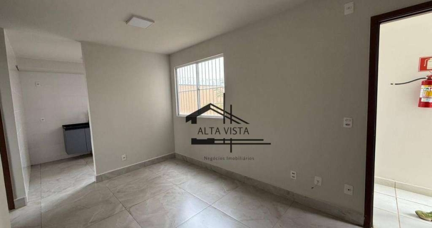 Apartamento com 2 dormitórios à venda, 43 m² por R$ 170.000 - Shopping Park - Uberlândia/MG