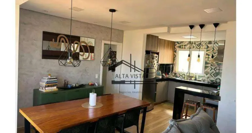 Apartamento com 3 dormitórios à venda, 89 m² por r$ 650.000,00 - tubalina - uberlândia/mg