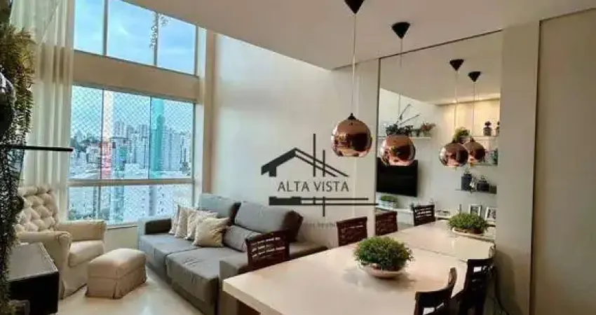 Apartamento duplex com 2 dormitórios à venda, 140 m² por r$ 1.050.000 - patrimônio - uberlândia/mg