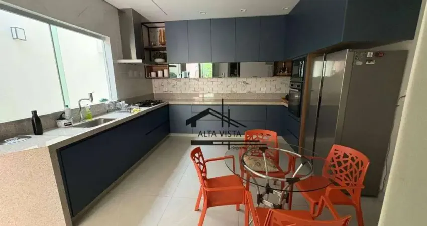 Casa com 4 dormitórios à venda, 300 m² por r$ 1.500.000 - cidade jardim - uberlândia/mg