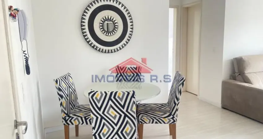 Apartamento mobiliado 2 quartos capela velha condomínio completo