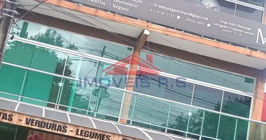 Sobre sala ao lado da rodóviaria central de araucária medindo 130m²