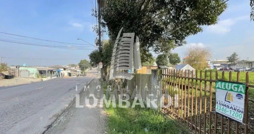 Terreno para alugar, 420.00 m2 por r$1000.00 - umbara - curitiba/pr