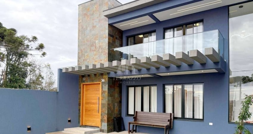 Sobrado Alto Padrao Semi Mobiliado em Condominio fechado - Costeira - São José dos Pinhais - Pr.