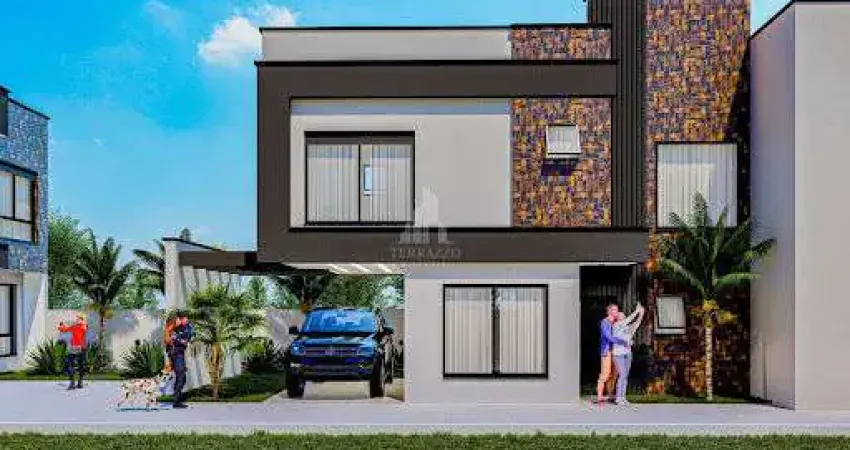Sobrado com 3 dormitórios à venda, 112 m² por R$ 760.000 - Boqueirão - Curitiba/PR