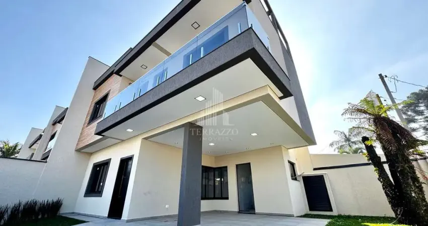 Tríplex Alto Padrão com 3 Suítes e Terraço Gourmet – São José dos Pinhais