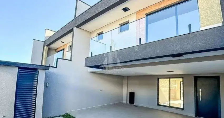 Sobrado com 3 dormitórios à venda, 163 m² por R$ 980.000,00 - Cruzeiro - São José dos Pinhais/PR