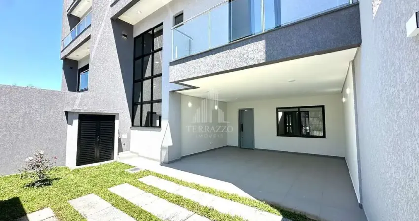 Sobrado triplex de alto padrão – jardim cruzeiro, são josé dos pinhais/pr