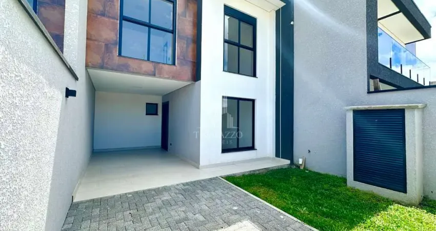 Sobrado á venda - 3 quartos - cruzeiro - r$ 949.000 - são josé dos pinhais - pr.