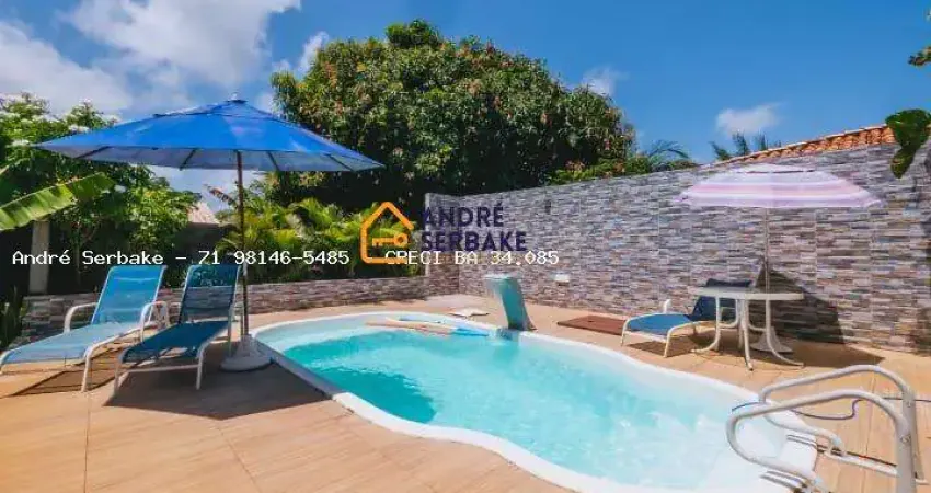 Casa na Praia para Venda em Camaçari, Ilha do Meio, 2 dormitórios, 2 suítes, 3 banheiros