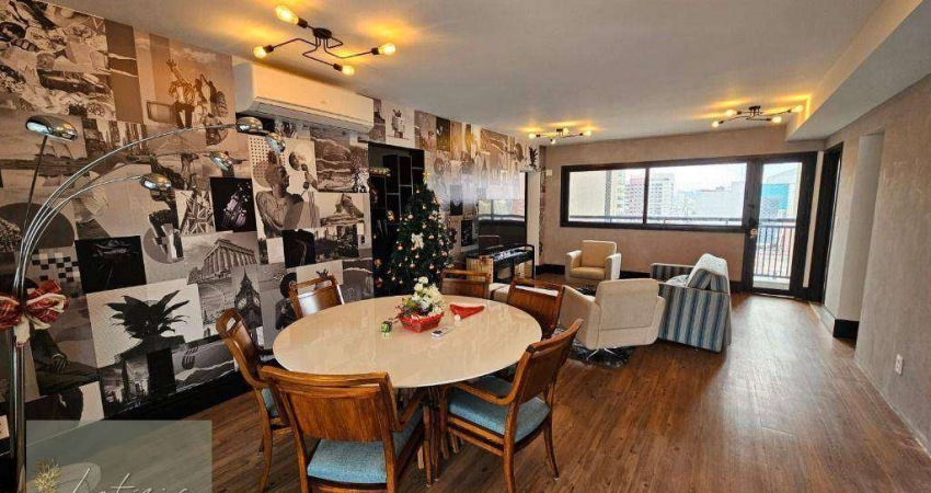 Apartamento com 3 suítes à venda, 163 m² por R$ 3.300.000 - Moema - São Paulo/SP