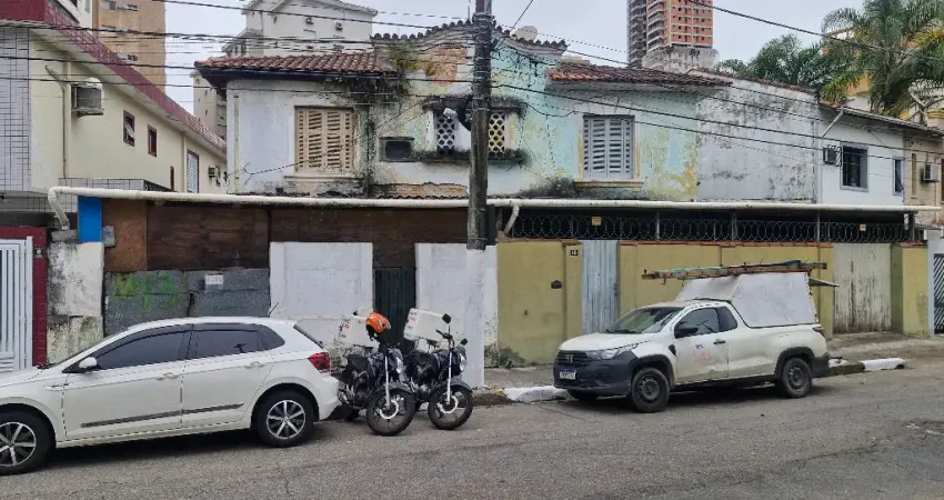 Casa com 3 quartos para alugar na Rua Alfredo Ximenes, 13, José Menino, Santos