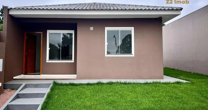 Casa no Residencial Ross - Shangri-lá com 3 quartos, laje, porcelanato e sobra de terreno