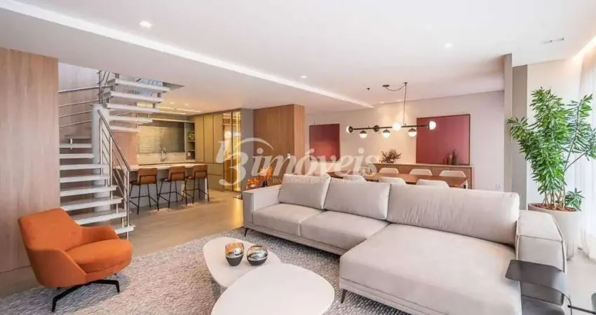 Cobertura duplex mobiliado à venda, com vista para o mar, 3 quartos sendo 3 suítes, 4 vagas, exclusive residence, bairro fazenda, itajaí-sc