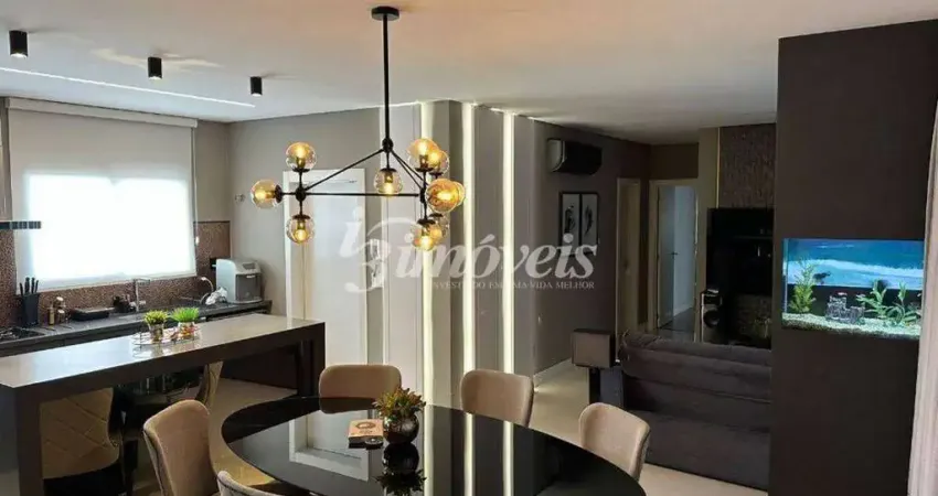 Apartamento mobiliado à venda, 3 quartos sendo 3 suítes, 3 vagas, residencial palladium, centro, itajaí-sc