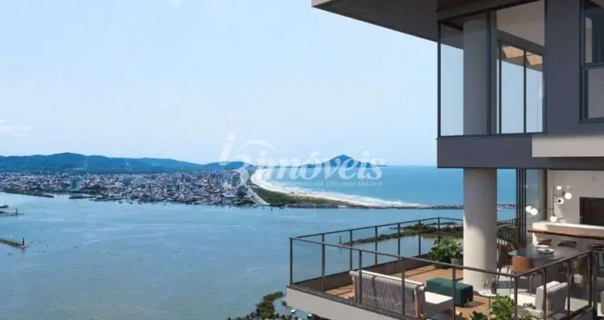 Apartamento duplex à venda, 3 suítes, 3 vagas, ed. casa atalaia 47, bairro fazenda, itajaí-sc