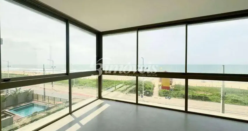 Apartamento mobiliado, decorado e frente mar à venda, 3 quartos sendo 3 suítes, 2 vagas, ed. brava villi, praia brava, itajaí-sc