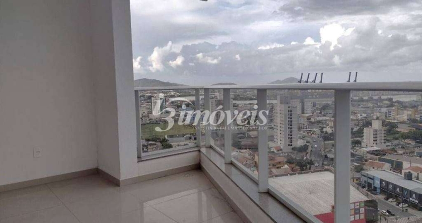 Cobertura à venda, 3 quartos sendo 1 suíte, 2 vagas, Ed. Cosmopolitan Tower, Bairro Vila Operária, Itajaí-SC