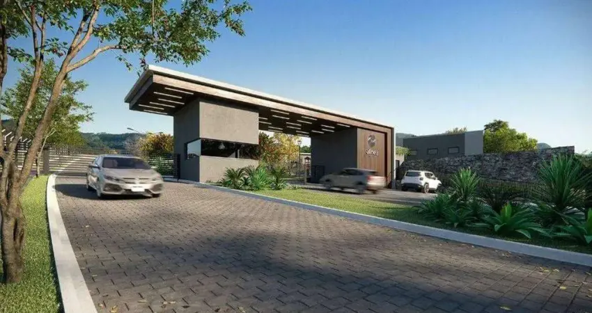 Reserva alínea itajaí, terreno em condomínio fechado à venda,- rio do meio - itajaí/sc