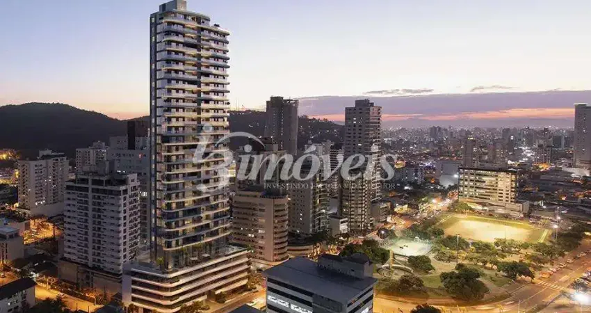 Apartamento à venda, 3 suítes, 3 vagas, edifício skyline, bairro fazenda, itajaí-sc