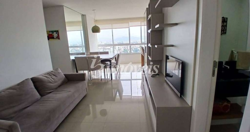 Apartamento para Locação Anual, Mobiliado e Equipado, 75 m² privativos, 2 suítes, 2 vagas, Centro, Itajaí-SC.