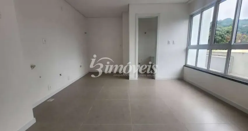 Apartamento para locação anual, Novo, 35 m² privativos, semimobiliado, com 1 quarto, 1 banheiro e 1 vaga de garagem, Bairro Fazenda, Itajaí-SC