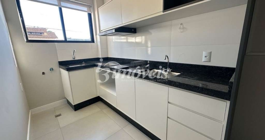 Apartamento para locação anual, semimobiliado, decorado e equipado, com 1 quarto, 1 vaga de garagem rotativa, no bairro Fazenda, Itajaí-SC