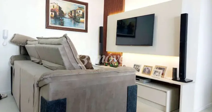 Apartamento semimobiliado à venda, 2 quartos sendo 1 suíte, 1 vaga, edifício libra concept, bairro são vicente, itajaí-sc