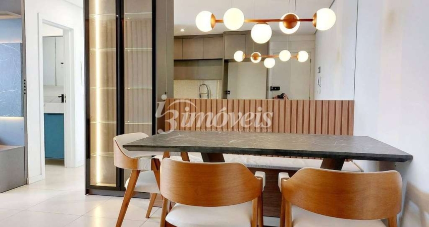 Apartamento para locação, Semimobiliado, 2 quartos, 1 vaga, Edifício Villagio das Flores, Bairro São Vicente, Itajaí - SC